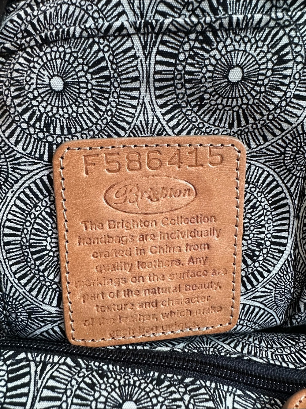 Brighton Nova Giovana Convertible Tote Brighton Ferrara Collection Leather - Picture 5 of 17